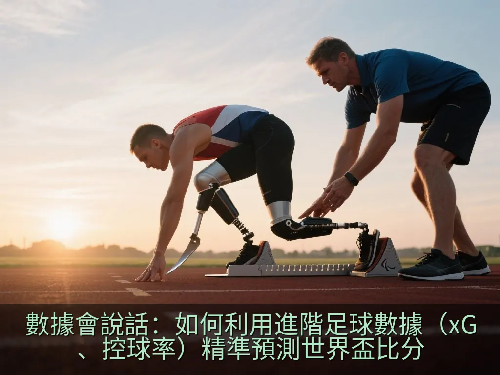 平板上的體育賽事數據分析介面與統計曲線